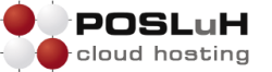 Logo of POSLuH, a hosting company