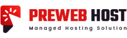 Logo of Prewebhost, a hosting company