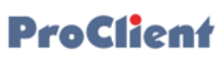 Logo of Proclient, a hosting company