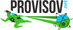 Logo of Provisov.net, a hosting company