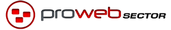 Logo of ProWebSector, a hosting company