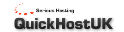 Logo of QuickHostUK, a hosting company