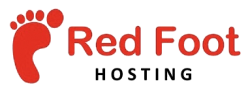 Logo of Red Foot Hosting, a hosting company