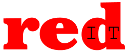 Logo of redIT, a hosting company