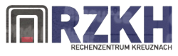 Logo of RZKH, a hosting company