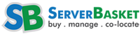 Logo of server basket, a hosting company