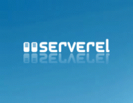 Logo of Serverel, a hosting company