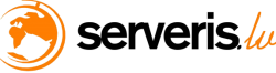 Logo of Serveris, a hosting company