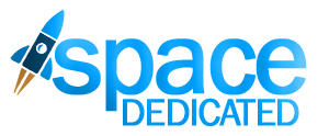 Logo of SpaceDedicated, a hosting company