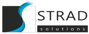 Logo of Strad solutions, a hosting company