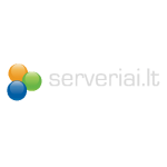 Logo of Serveriai.lt, a hosting company