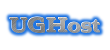 Logo of UGHost, a hosting company