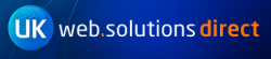 logo of UK web solutions direct hosting