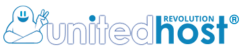 Logo of Unitedhost, a hosting company