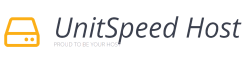 Logo of UnitSpeed Host, a hosting company