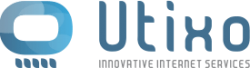 Logo of Utixo, a hosting company