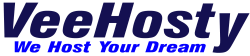 Logo of VeeHosty, a hosting company