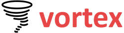 Logo of Vortex.si, a hosting company