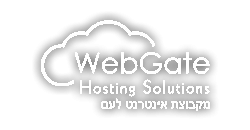 logo of WebGate אחסון אתרים זול ואמין בישראל hosting