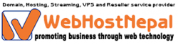 Logo of WebHostNepal Dot Com, a hosting company