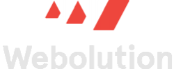 Logo of Webolution, a hosting company