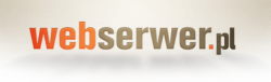 Logo of WEBSERWER.pl, a hosting company