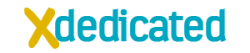 Logo of XDedicated, a hosting company