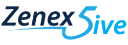 Logo of Zenex 5ive Limited, a hosting company