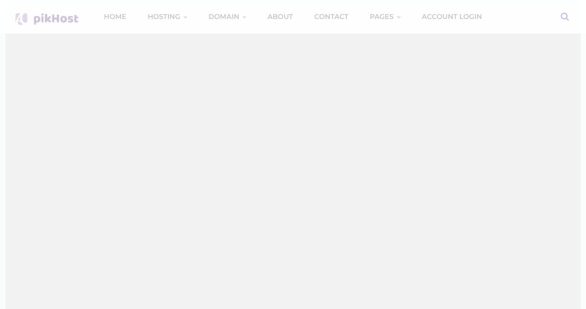 Homepage of Apik Host Inc hosting