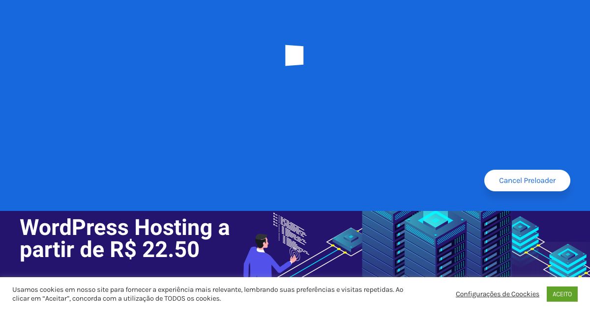 Homepage of Nexus Web Hosting hosting