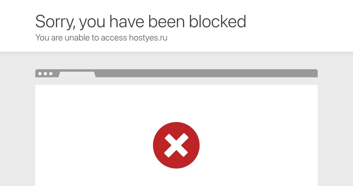 Homepage of HostYes hosting