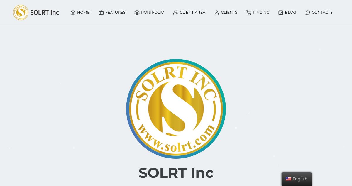 Homepage of SoL WebHosting hosting