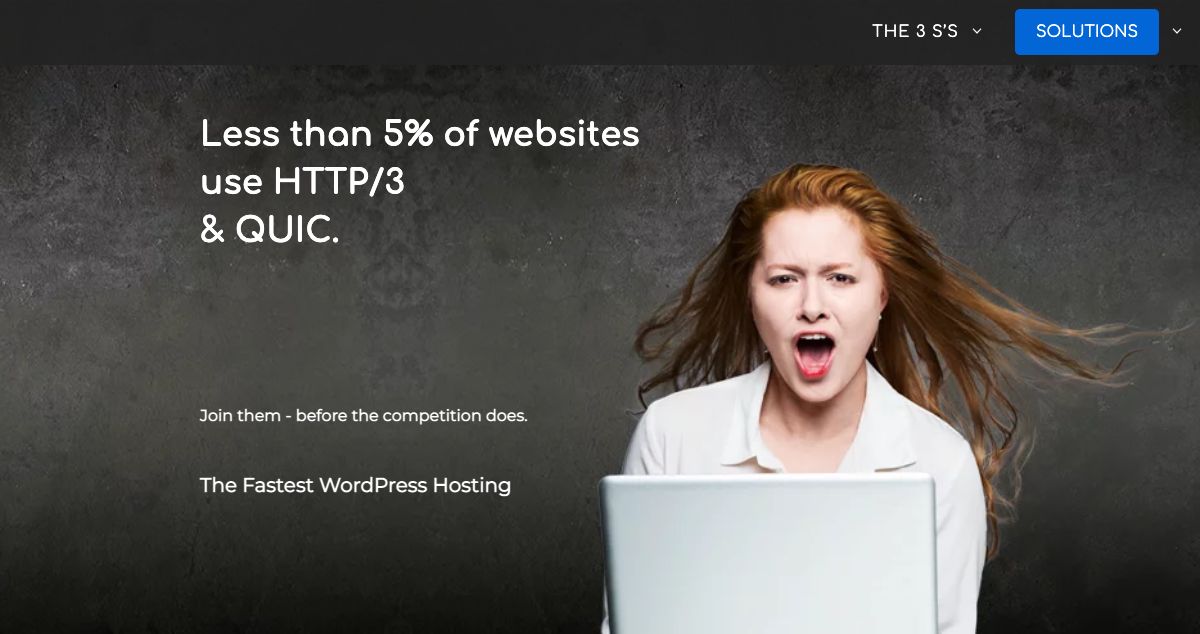 Homepage of TFWPH – The Fastest WordPress Hosting hosting