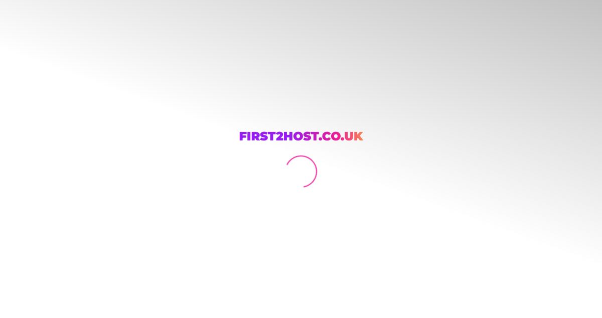 Homepage of First2Host hosting