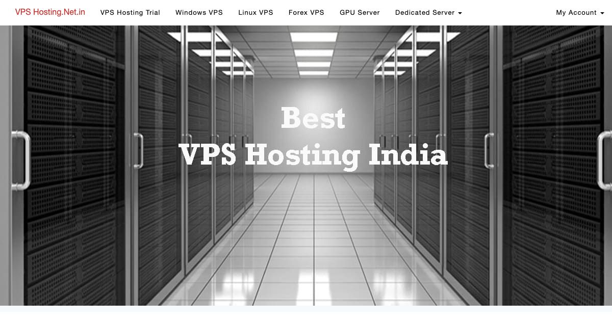 Homepage of VPSHosting.Net.In hosting