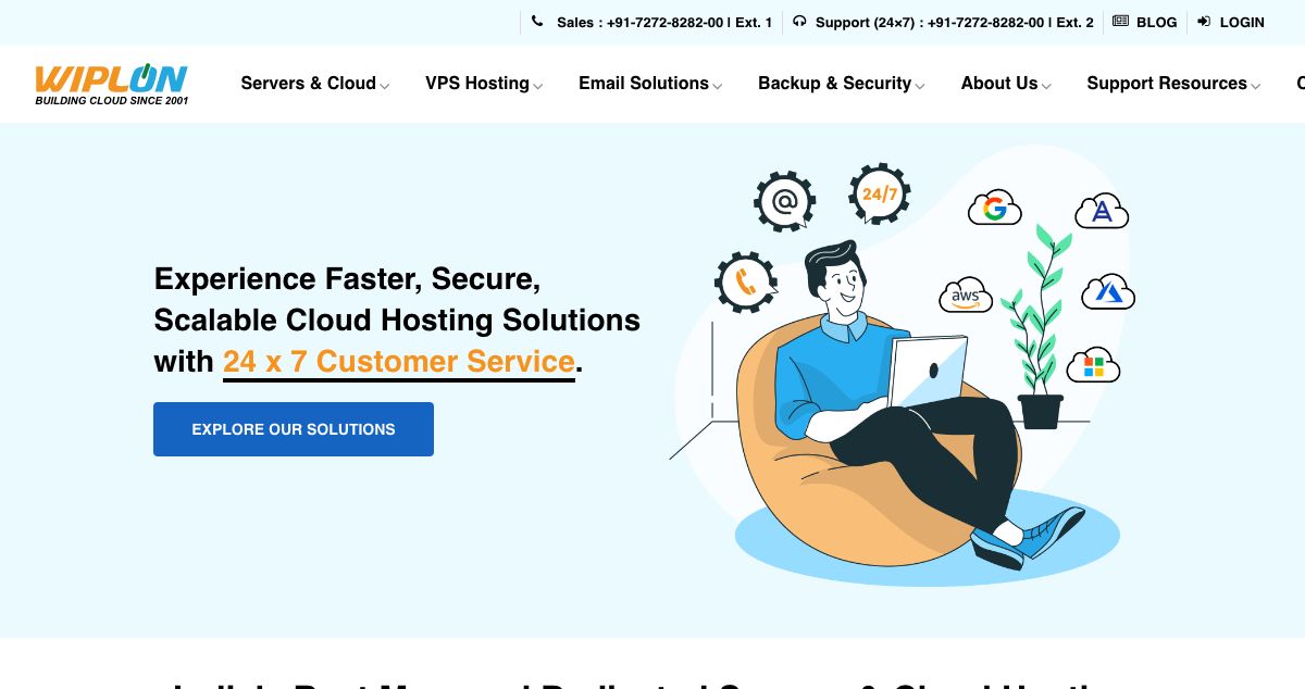 Homepage of WIPL hosting